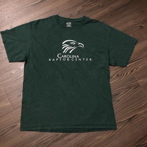 Army Green Carolina Raptor Center Graphic Tee - Picture 1 of 3